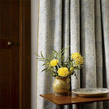 220321 Marigold Archive Prints China Blue/Ivory Fabric by Morris & Co