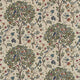 Kelmscott Tree Archive Prints Woad/Wine Fabric by Morris & Co