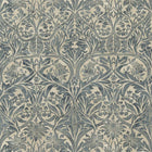 220329 Bluebell Archive Prints Sea Green/Vellum Fabric by Morris & Co