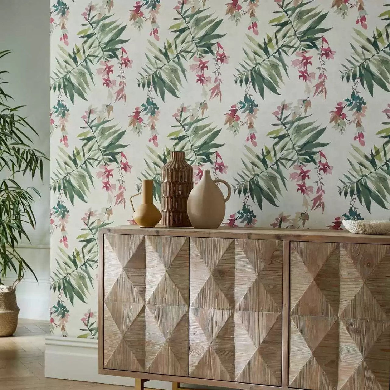 2210-160-01 Essence Orchid Pink Wallpaper By 1838 Wallcoverings