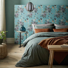 2210-160-02 Essence Aquamarine Teal Wallpaper By 1838 Wallcoverings