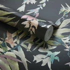 2210-160-03 Essence Sable Black Wallpaper By 1838 Wallcoverings