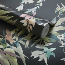 2210-160-03 Essence Sable Black Wallpaper By 1838 Wallcoverings
