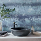 2210-161-02 Essence Serenity Indigo Blue Wallpaper By 1838 Wallcoverings