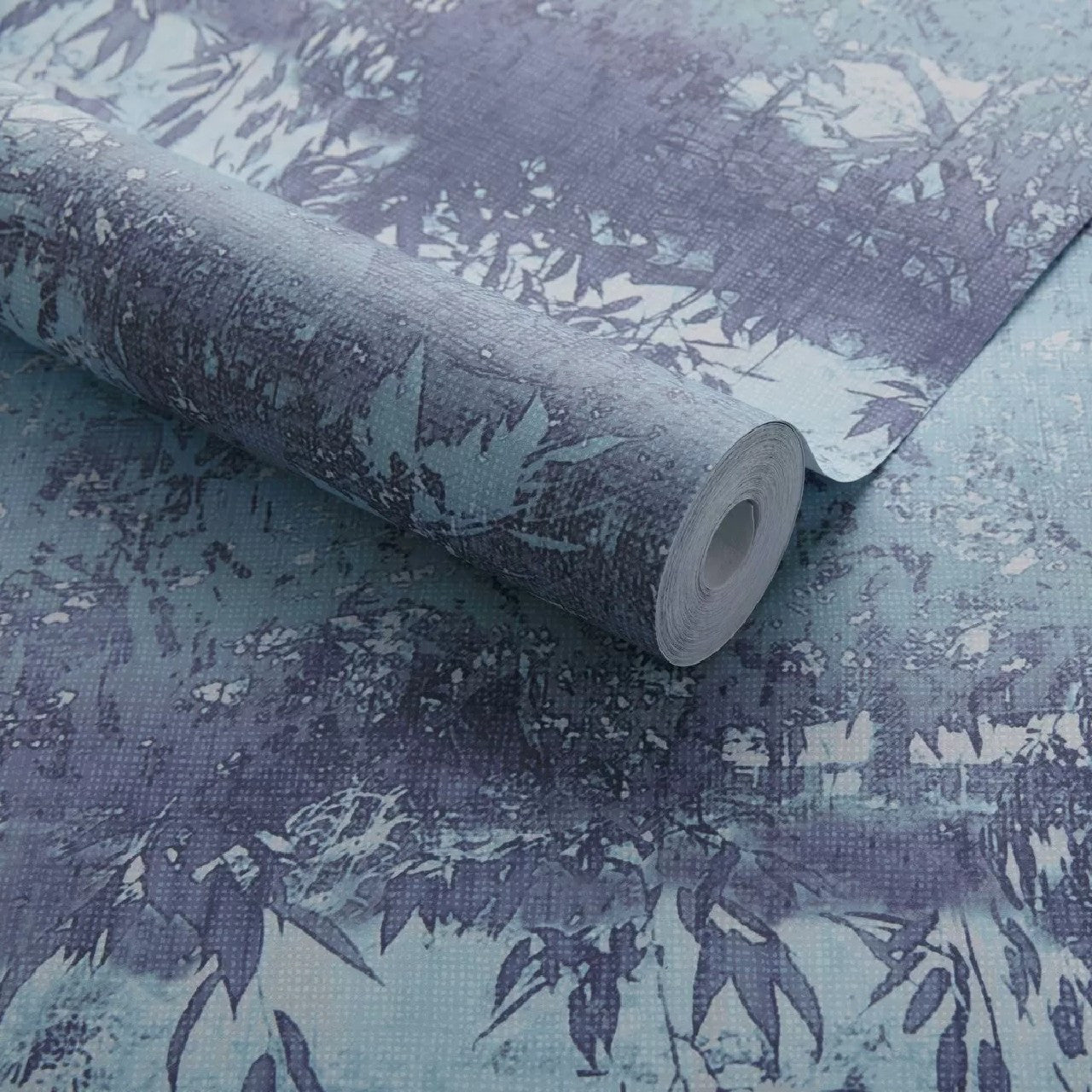 2210-161-02 Essence Serenity Indigo Blue Wallpaper By 1838 Wallcoverings