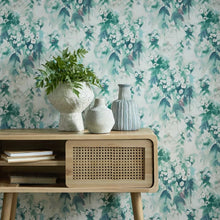 2210-162-01 Essence Cascade Clover Green Wallpaper By 1838 Wallcoverings