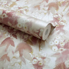 2210-162-02 Essence Cascade Mango Red Wallpaper By 1838 Wallcoverings