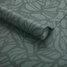 2210-163-02 Essence Purity Forest Green Wallpaper By 1838 Wallcoverings