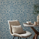 2210-163-03 Essence Purity Prussian Blue Wallpaper By 1838 Wallcoverings