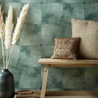 2210-164-01 Essence Crystalline Emerald Green Wallpaper By 1838 Wallcoverings