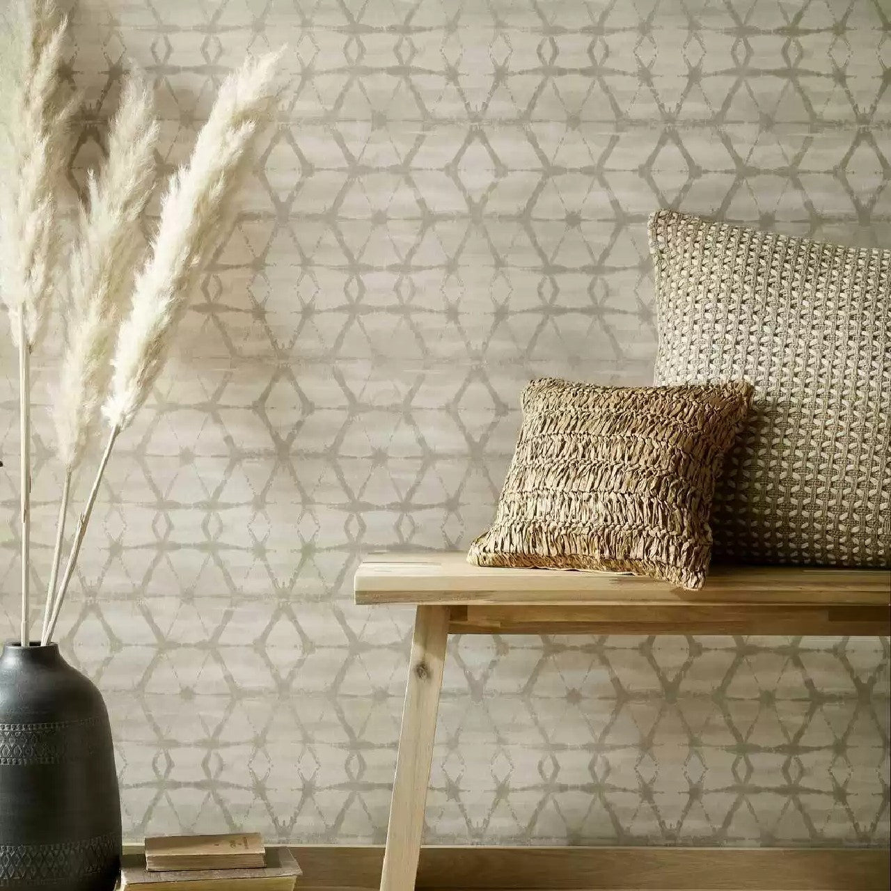 2210-165-01 Essence Mineral Butter Cream Wallpaper By 1838 Wallcoverings
