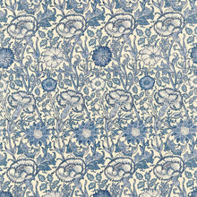 222531 Pink & Rose Archive II Prints Vellum/Indigo Fabric by Morris & Co