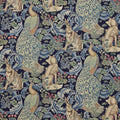 Forest Linen Archive II Prints Azure Fabric by Morris & Co