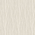 Branches Essential Textures Pale Grey Wallpaper by Today Interiors