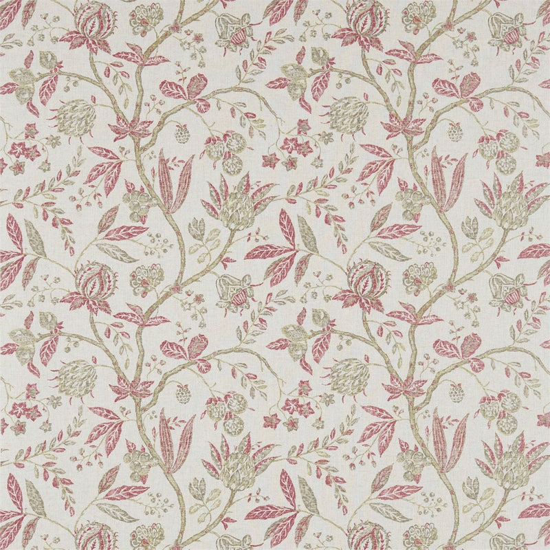 223975 Solaine Country House Russet/Cream Fabric by Sanderson