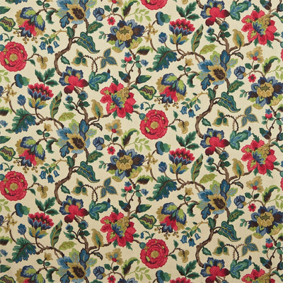 Amanpuri One Sixty Ruby/Emerald Fabric by Sanderson