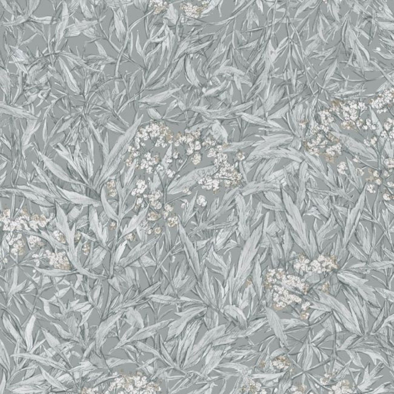 225-31 Malin Kolonin Mineral Grey Wallpaper By Sandberg