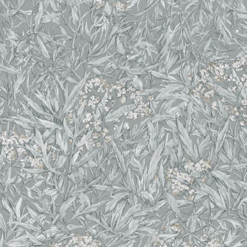 225-31 Malin Kolonin Mineral Grey Wallpaper By Sandberg