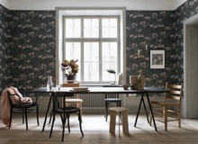 225-81-Black Malin Sandberg Edition Wallpaper by Sandberg