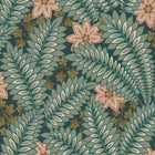 2250 Hidden Ivy Green and Multi Wallpaper by Boråstapeter