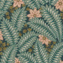 2250 Hidden Ivy Green and Multi Wallpaper by Boråstapeter