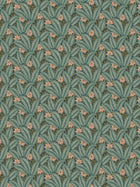 2250 Hidden Ivy Green and Multi Wallpaper by Boråstapeter