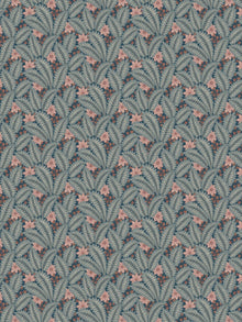 2251 Hidden Ivy Blue and Multi Wallpaper by Boråstapeter