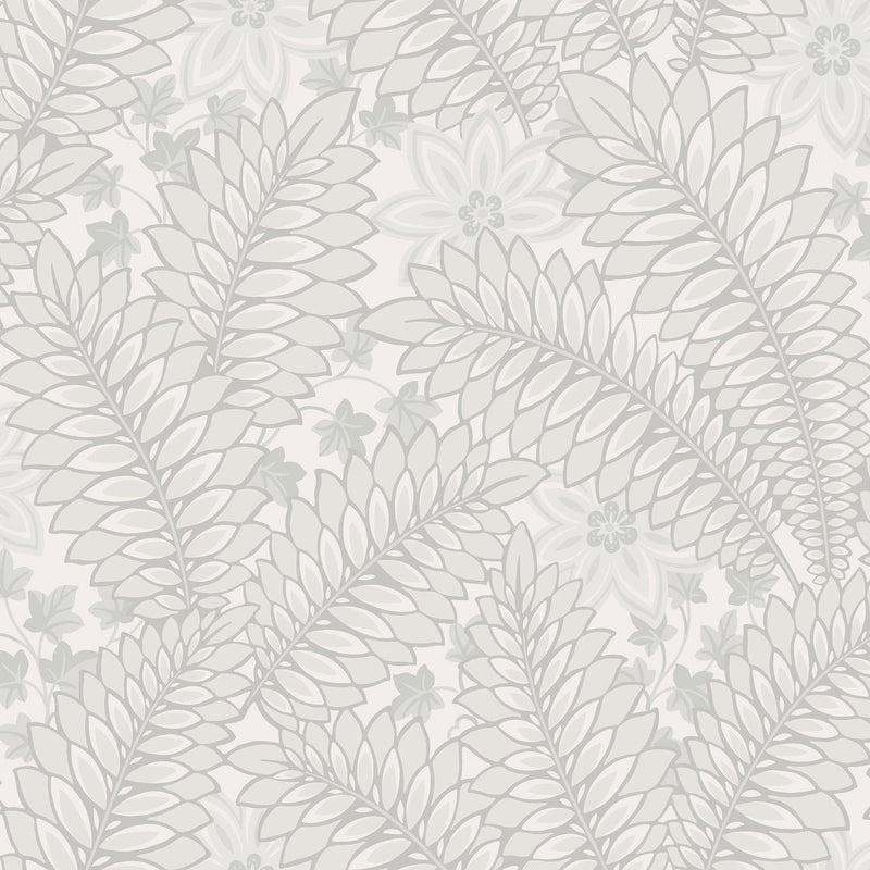 2253 Hidden Ivy Grey Wallpaper by Boråstapeter