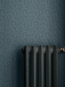 2254 Wild Ferns Blue Wallpaper by Boråstapeter