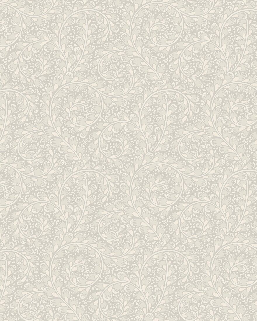 2255 Wild Ferns Beige Wallpaper by Boråstapeter