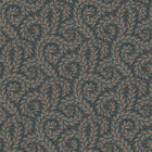2257 Wild Ferns Blue and Multi Wallpaper by Boråstapeter