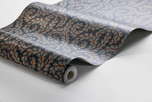 2257 Wild Ferns Blue and Multi Wallpaper by Boråstapeter