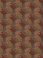 2259 Velvet Leaves Red and Brown Wallpaper by Boråstapeter