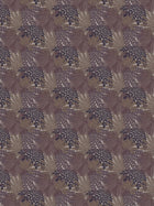 2260 Velvet Leaves Purple and Brown Wallpaper by Boråstapeter