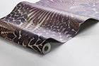 2260 Velvet Leaves Purple and Brown Wallpaper by Boråstapeter
