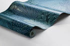 2261 Velvet Leaves Blue and Turquoise Wallpaper by Boråstapeter