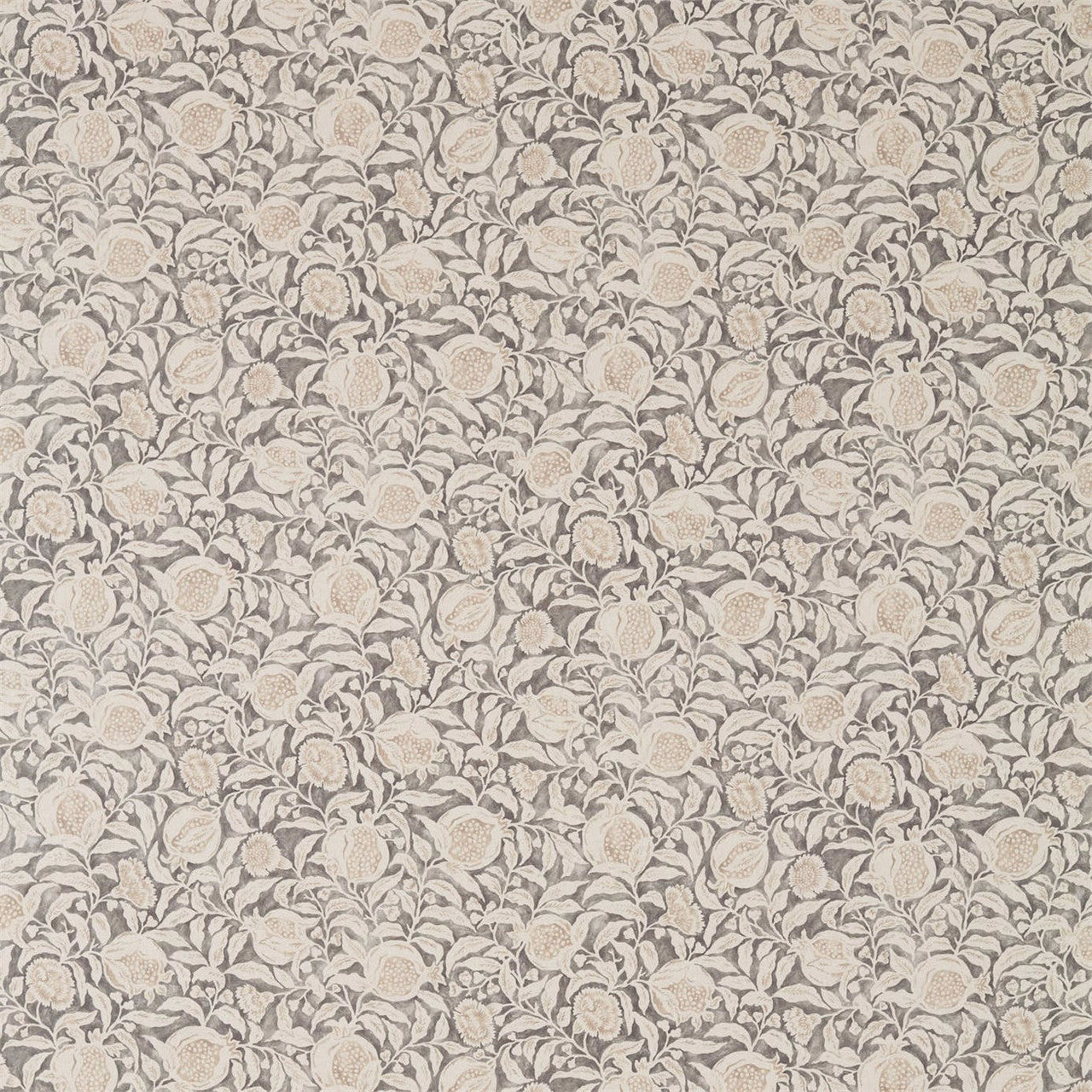 226374 Annandale Country House Charcoal/Linen Fabric by Sanderson