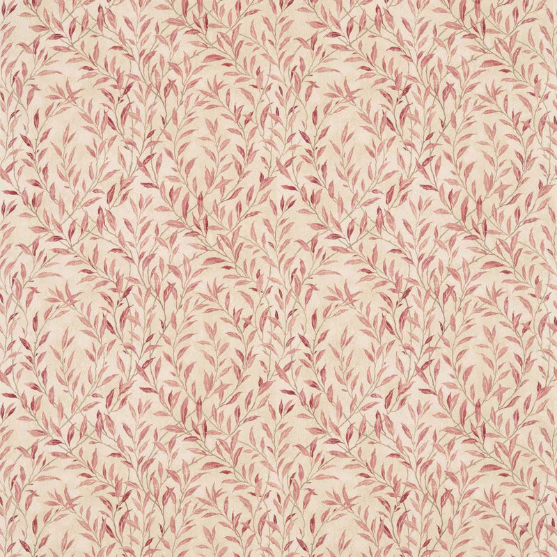 226375 Osier Country Woodland Rosewood/Sepia Fabric by Sanderson