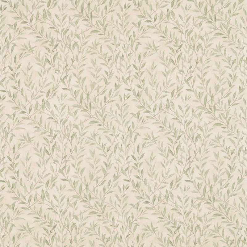 226378 Osier Country Woodland Willow/Cream Fabric by Sanderson