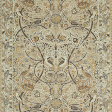 226394 Bullerswood Archive IV The Collector Stone/Mustard Fabric by Morris & Co