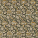 Wandle Archive IV The Collector Charcoal/Mustard Fabric by Morris & Co