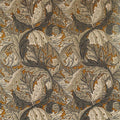 Acanthus Archive IV The Collector Mustard/Grey Fabric by Morris & Co