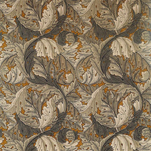 226400 Acanthus Archive IV The Collector Mustard/Grey Fabric by Morris & Co