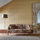 226400 Acanthus Archive IV The Collector Mustard/Grey Fabric by Morris & Co