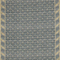 Morris Bellflowers Archive IV The Collector Indigo/Sage Fabric by Morris & Co
