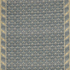 226403 Morris Bellflowers Archive IV The Collector Indigo/Sage Fabric by Morris & Co