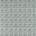226406 Little Chintz Archive IV The Collector Blue/Fennel Fabric by Morris & Co