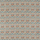 226409 Little Chintz Archive IV The Collector Teal/Saffron Fabric by Morris & Co
