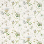 226421 Thistle Garden Embleton Bay Mist/Pebble Fabric by Sanderson