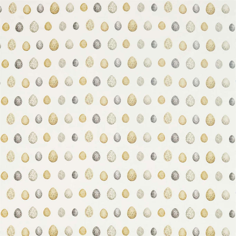 226424 Nest Egg Embleton Bay Corn/Graphite Fabric by Sanderson